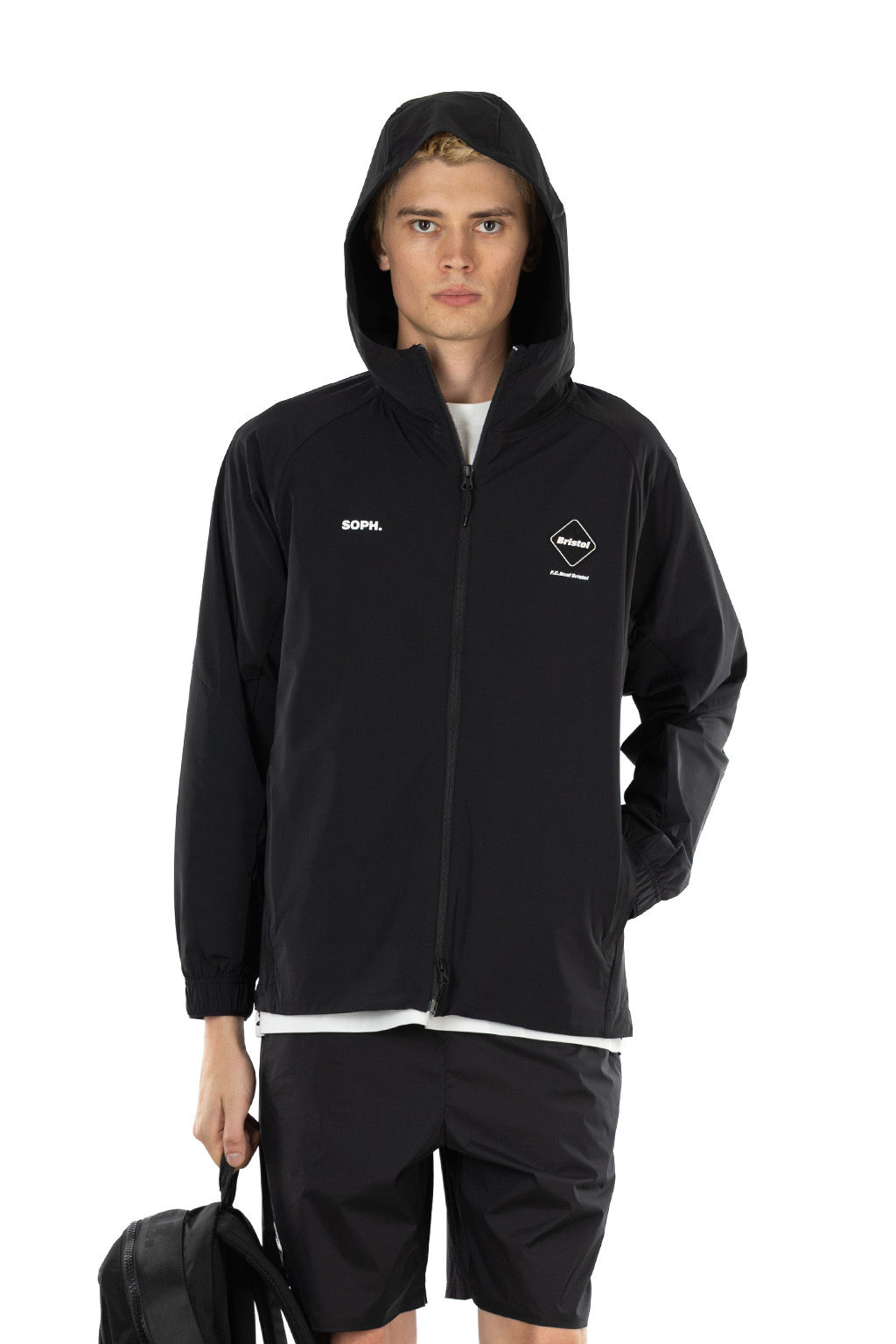 F.C. Real Bristol - Cordura 4Way Stretch Ventilation Jacket - Black