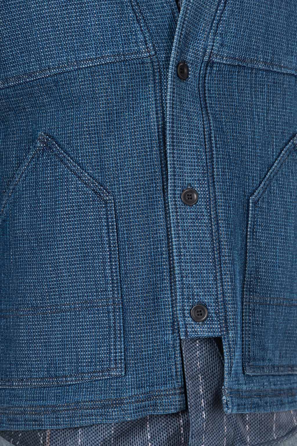 FDMTL - Indigo Cardigan 3-Year Wash