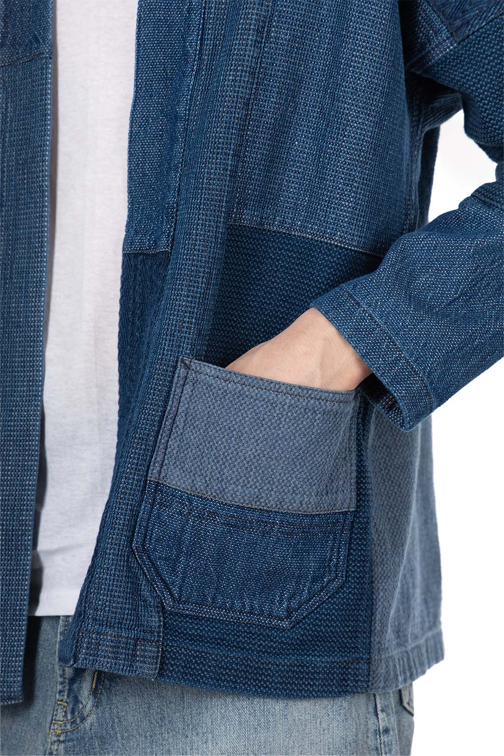 FDMTL - Patchwork Haori Jacket 3-Year Wash