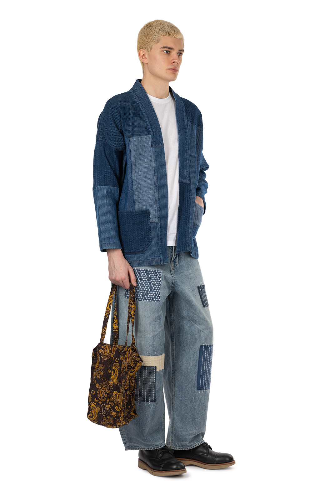 FDMTL - Patchwork Haori Jacket 3-Year Wash