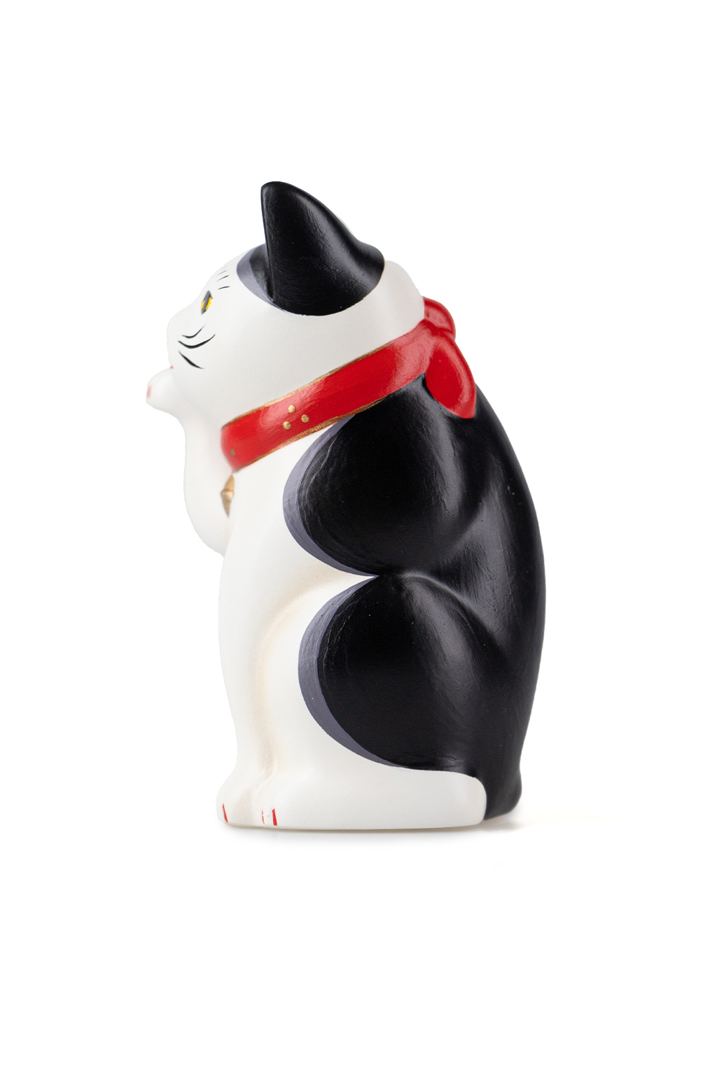 Fukumaneki Carico Lucky Cat 9cm - White