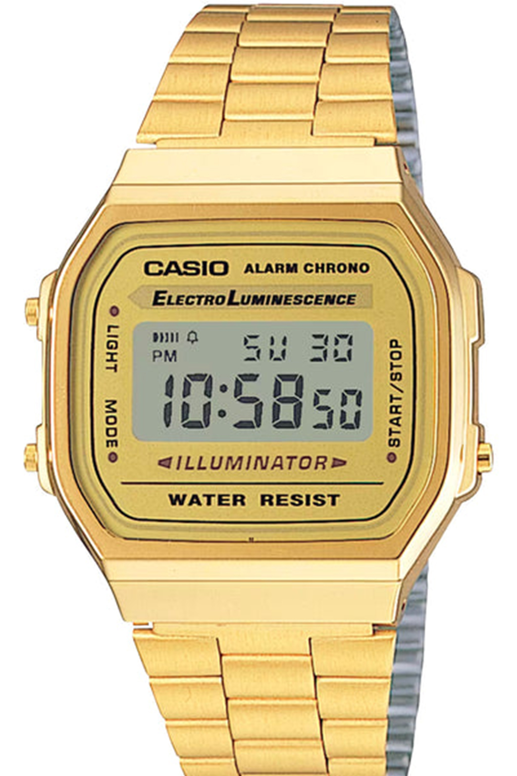 G-Shock by Casio - Vintage Digital Mens Watch - Gold