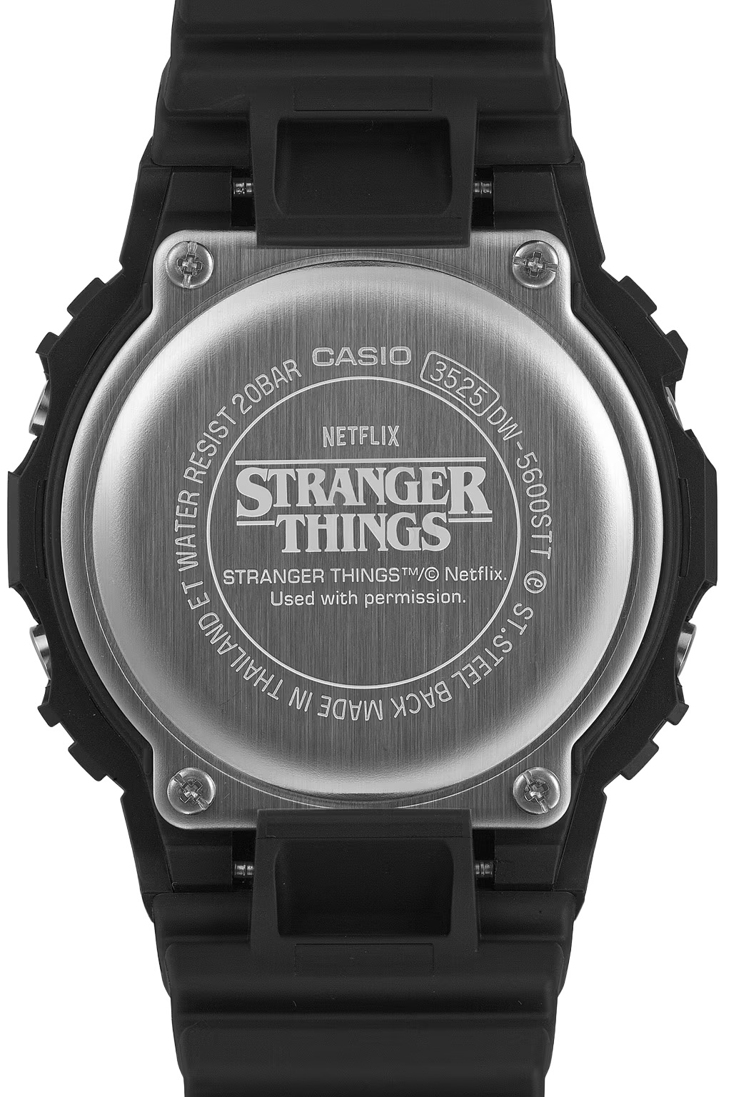 G-Shock by Casio - x Stranger Things - Digital - 560 Series - DW-5600STT-1