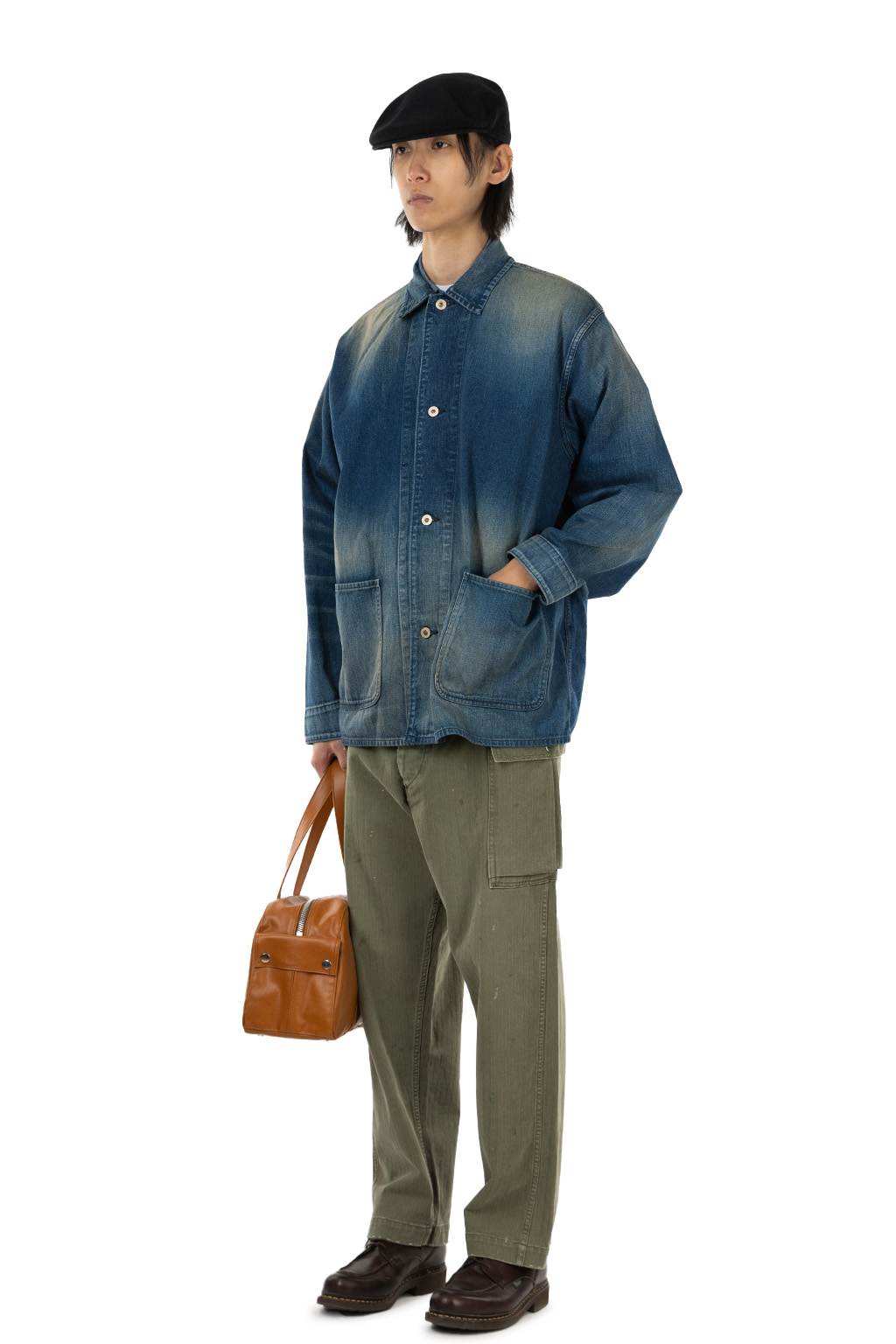 HERILL - Nepdenim Chore Jacket - Vintage Worn