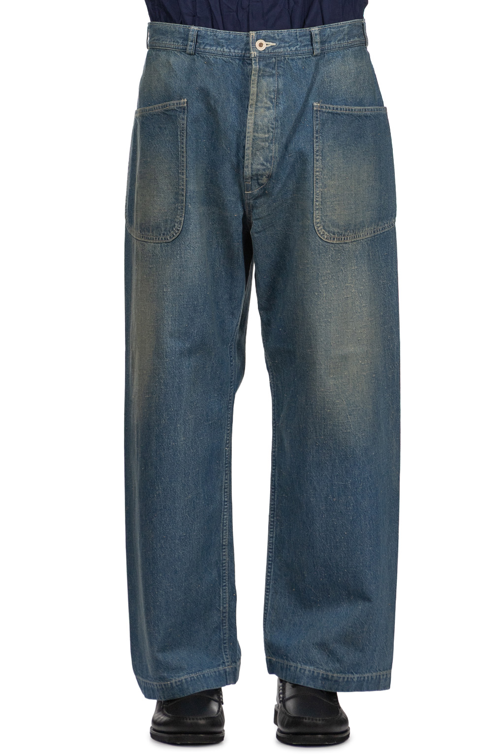 HERILL - Nepdenim Utilitypants - Vintage Worn