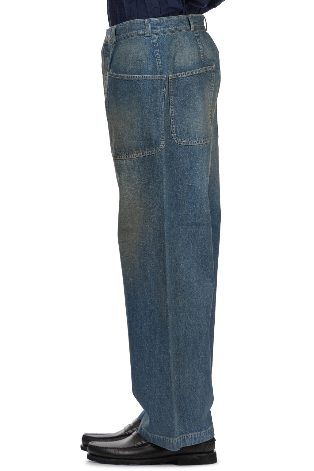 HERILL - Nepdenim Utilitypants - Vintage Worn