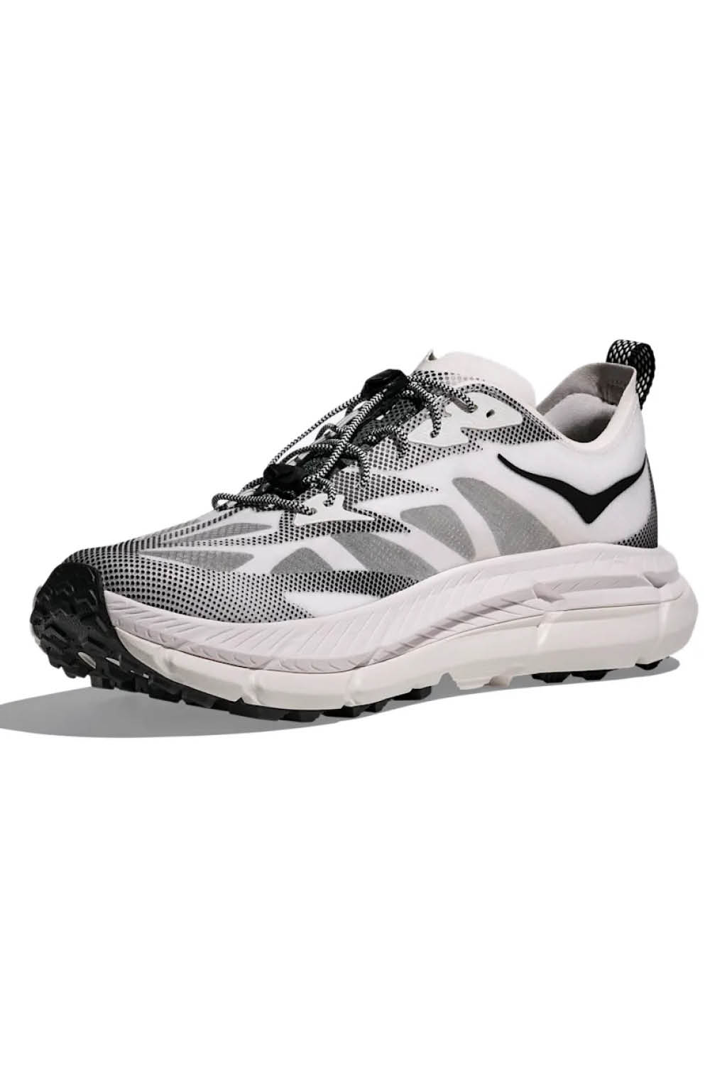 Hoka One One - Mafate Speed 4 Lite TS - White and Black
