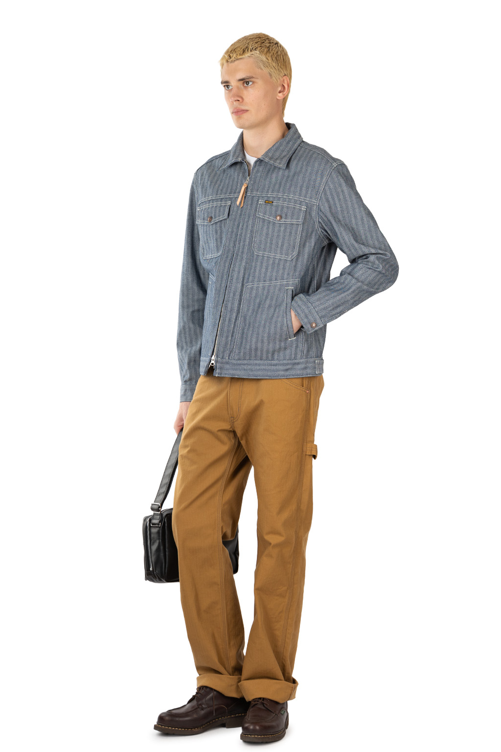 Iron Heart - 10.5oz Herringbone Work Jacket - Indigo