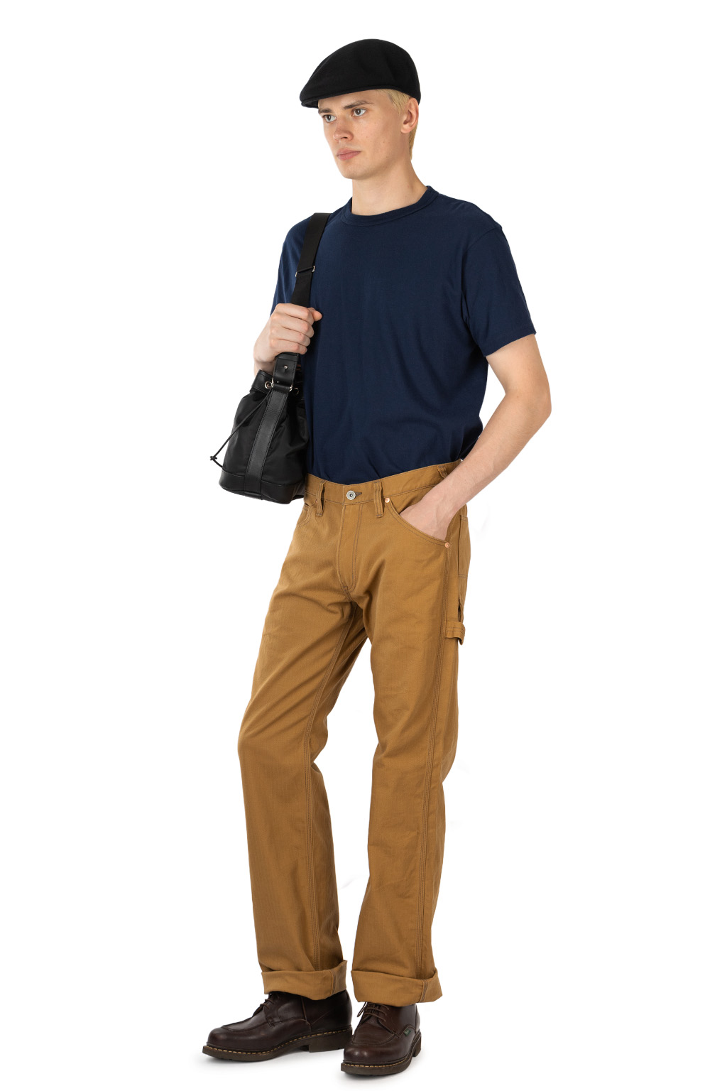 Iron Heart - 10oz Herringbone Painter's Pants - Brown