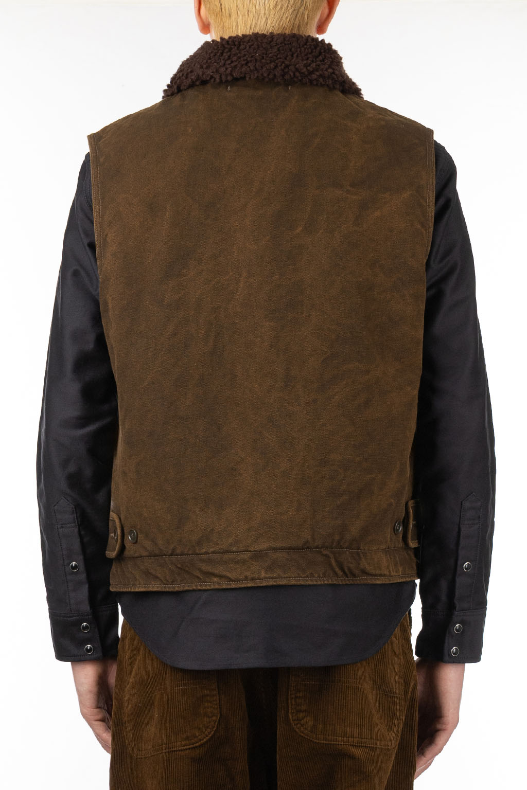 Iron Heart - IHV-51-BRN 12oz Duck N1 Deck Vest - Brown