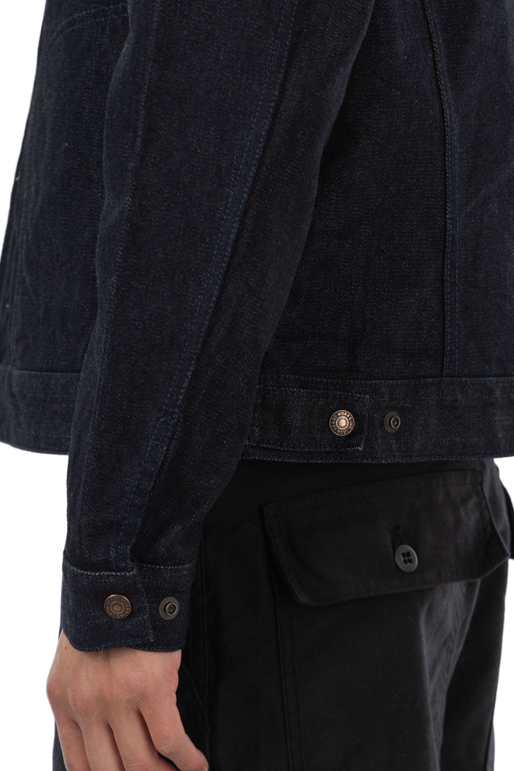 Iron Heart - 14oz Broken Twill Selvedge Denim Work Jacket - Indigo