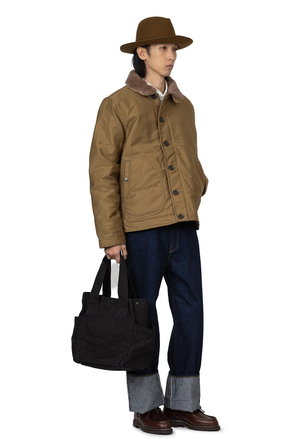 Iron Heart - Whipcord N1 Deck Jacket - Khaki