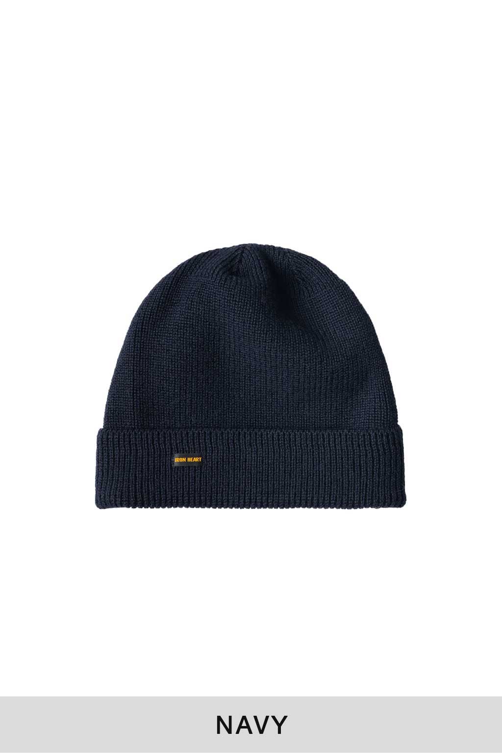 Iron Heart - IHG-WOOL 100% Wool Ribbed Beanie - 4 Color Choices