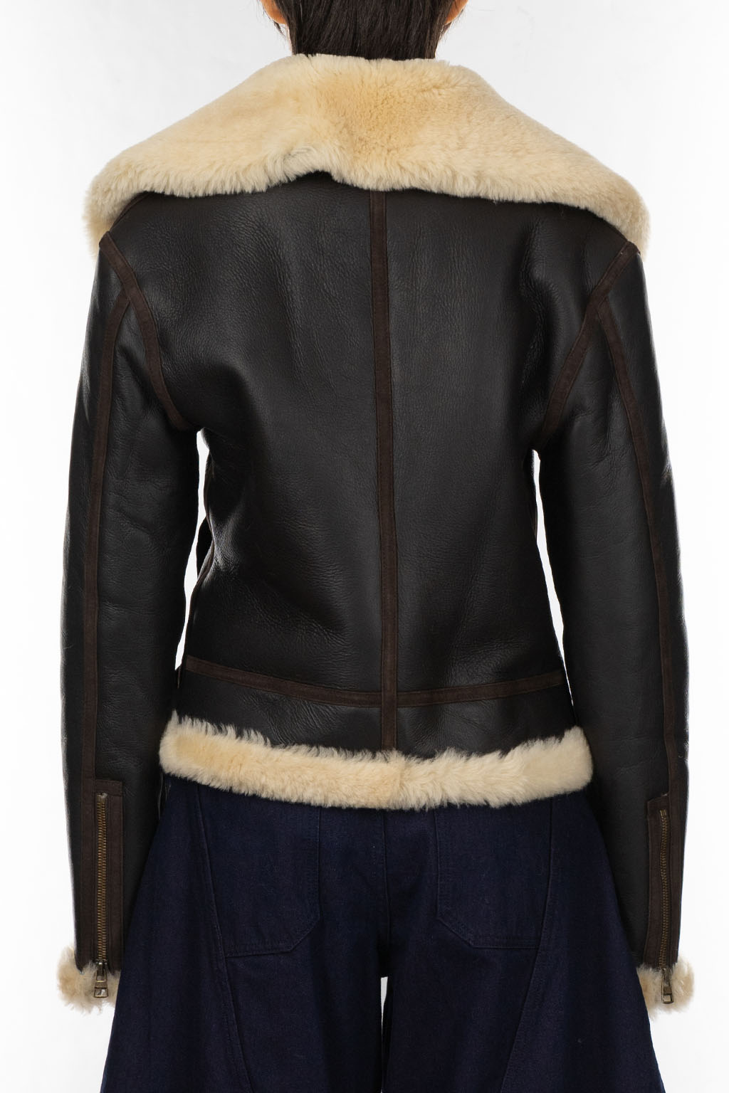 JW Anderson - Aviator Jacket - Dark Brown