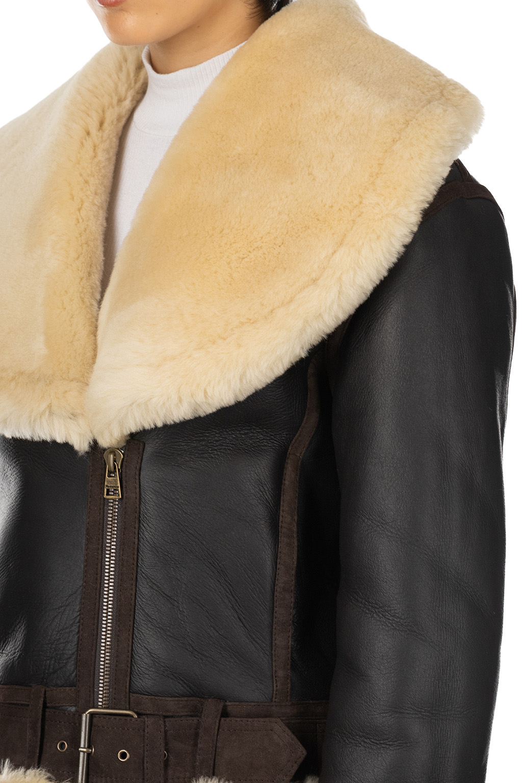 JW Anderson - Aviator Jacket - Dark Brown