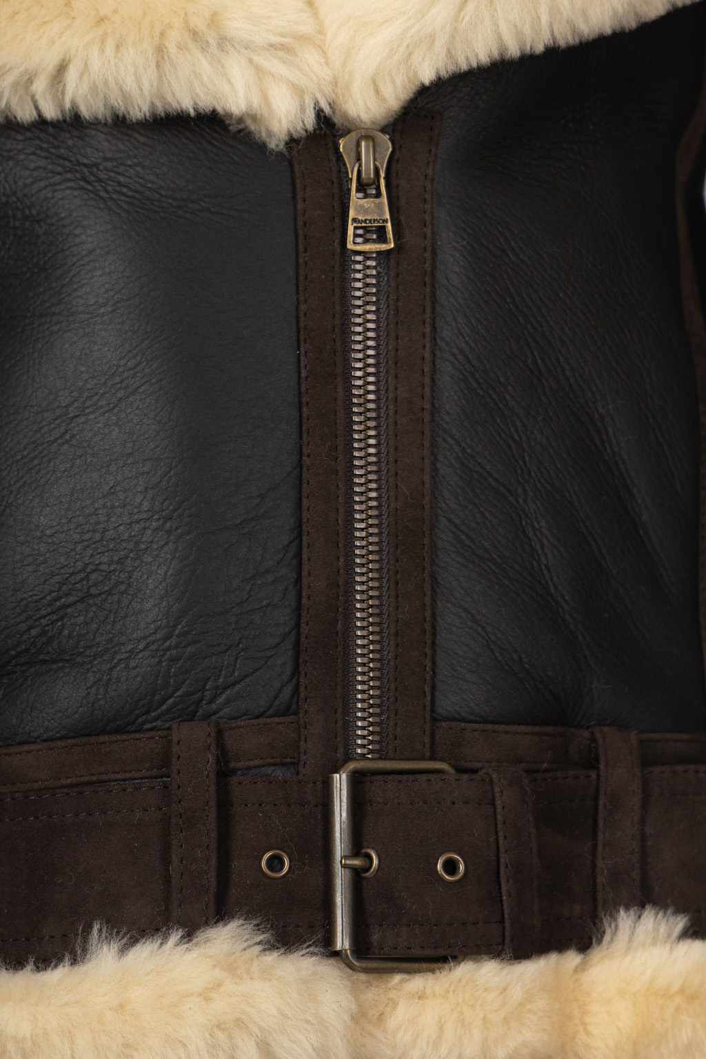 JW Anderson - Aviator Jacket - Dark Brown