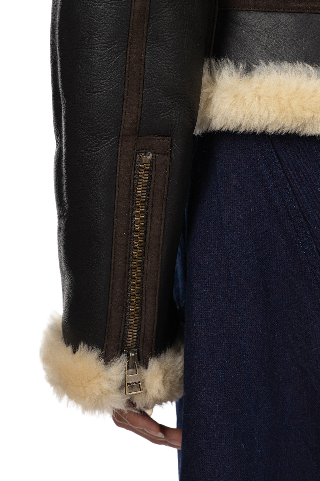 JW Anderson - Aviator Jacket - Dark Brown