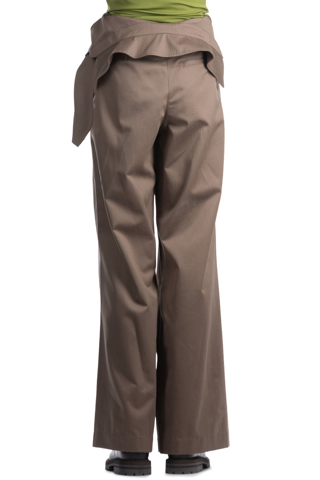 JW Anderson - Fold Over Trench Trousers - Smoke