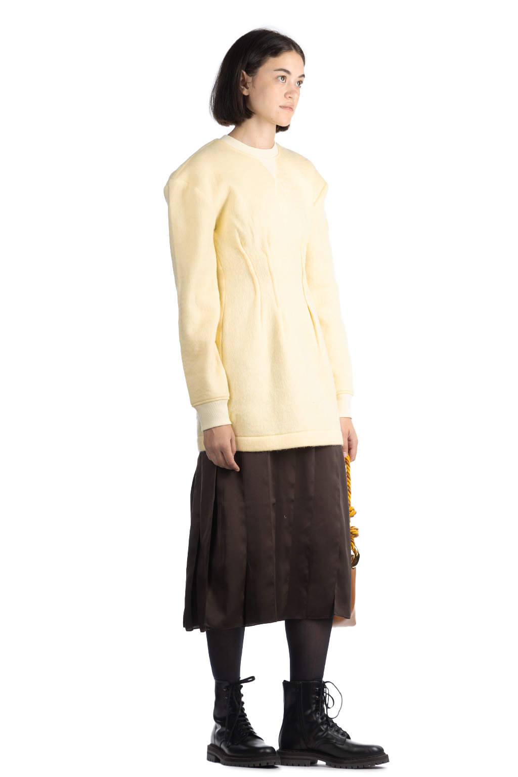 ワンピース J W ANDERSON SS25 HOODIE PRINTED DRESS (DR0479PG1777 907) JW Anderson Logo Embroidery Hoodie | Shopbop