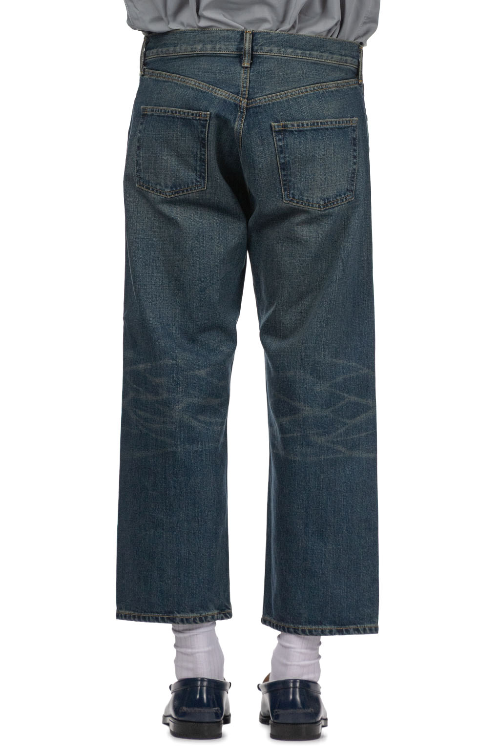 Junya Watanabe MAN - Junya Watanabe Men's Cropped Jeans  - Indigo A