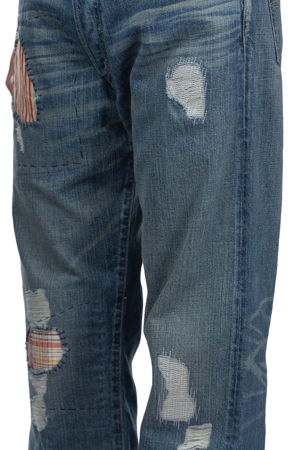 Junya Watanabe MAN - Junya Watanabe MAN Selvedge Patchwork Jeans - Indigo