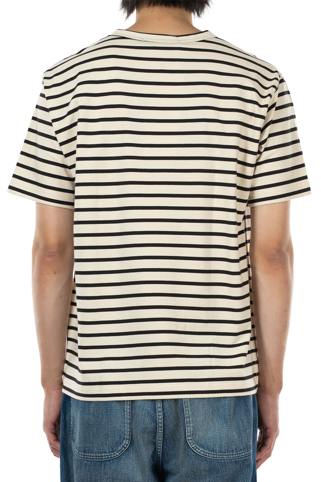 Junya Watanabe MAN - Striped T-Shirt - Natural and Black