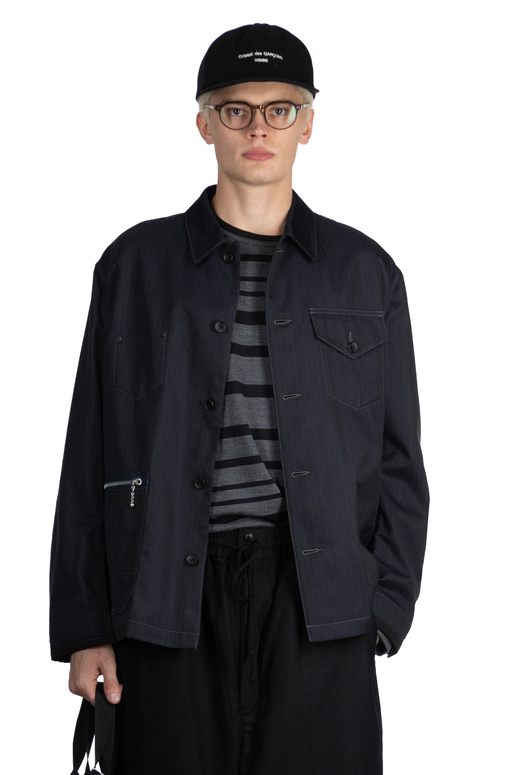 Junya Watanabe MAN | Work Jacket -Navy | Women | Blue Button