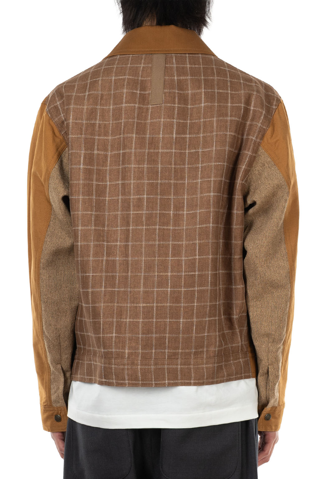 Junya Watanabe MAN - eYe - Cotton Linen Oxford x Wool Linen FILSON W Name Jacket