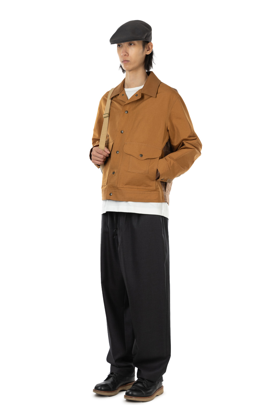 Junya Watanabe MAN - eYe - Cotton Linen Oxford x Wool Linen FILSON W Name Jacket