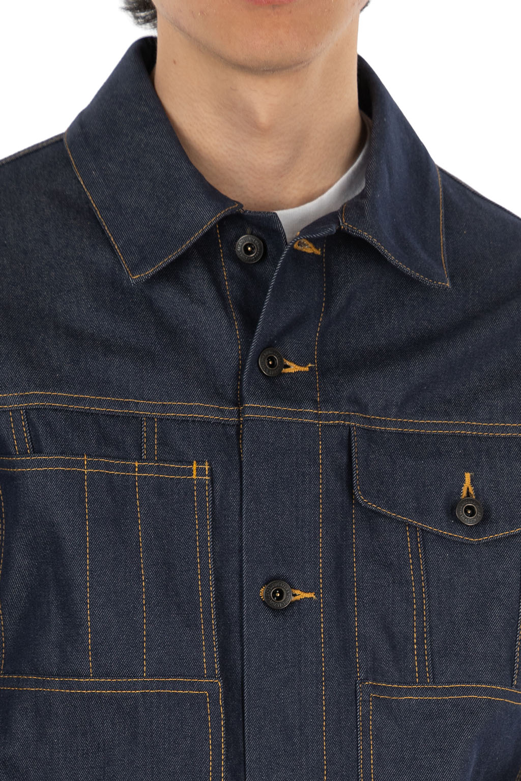 Junya Watanabe MAN - eYe - Denim x Wool Mohair Check FILSON W Name Jacket