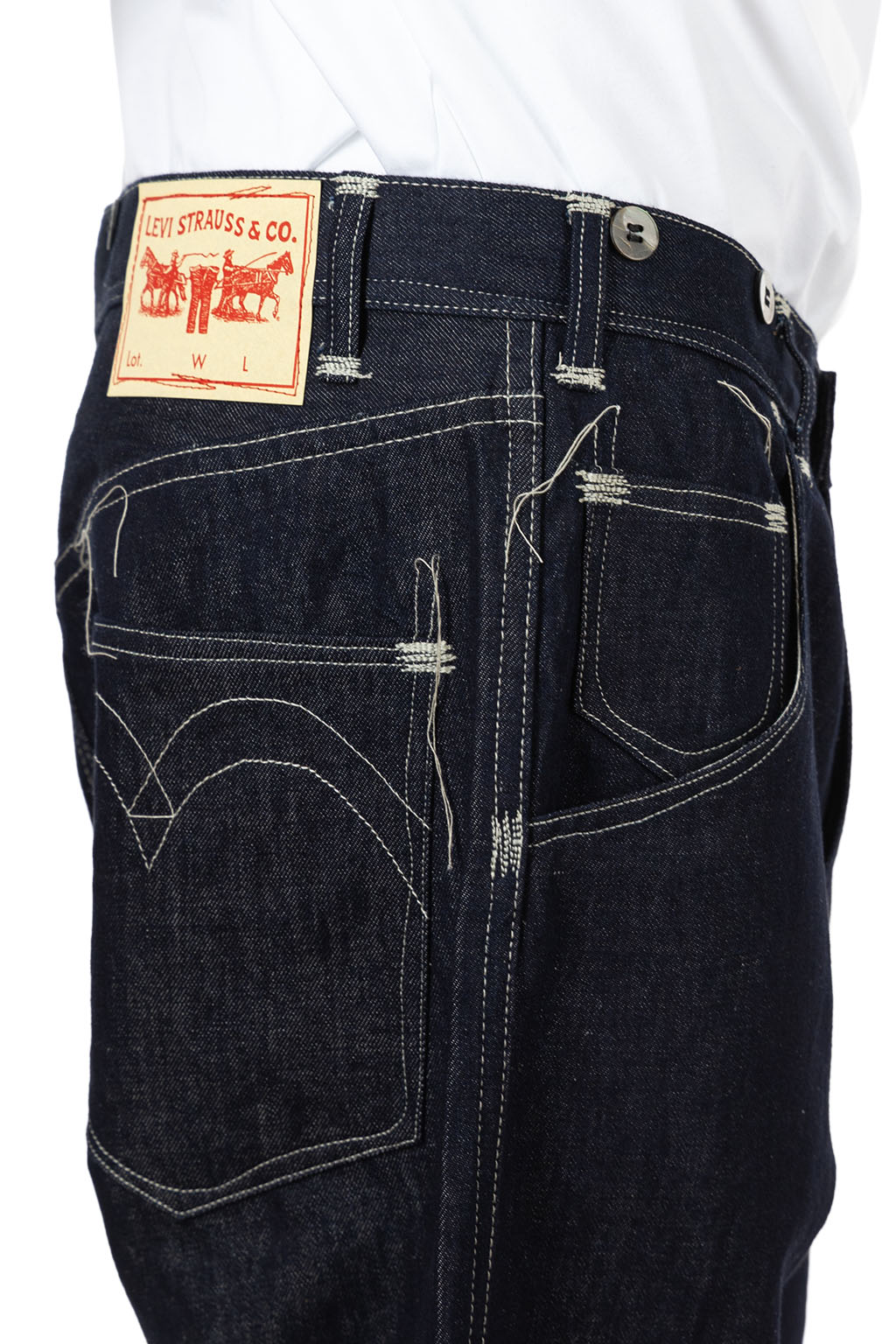 Junya Watanabe MAN - x Levi's W Name - Cotton Linen Denim - Indigo