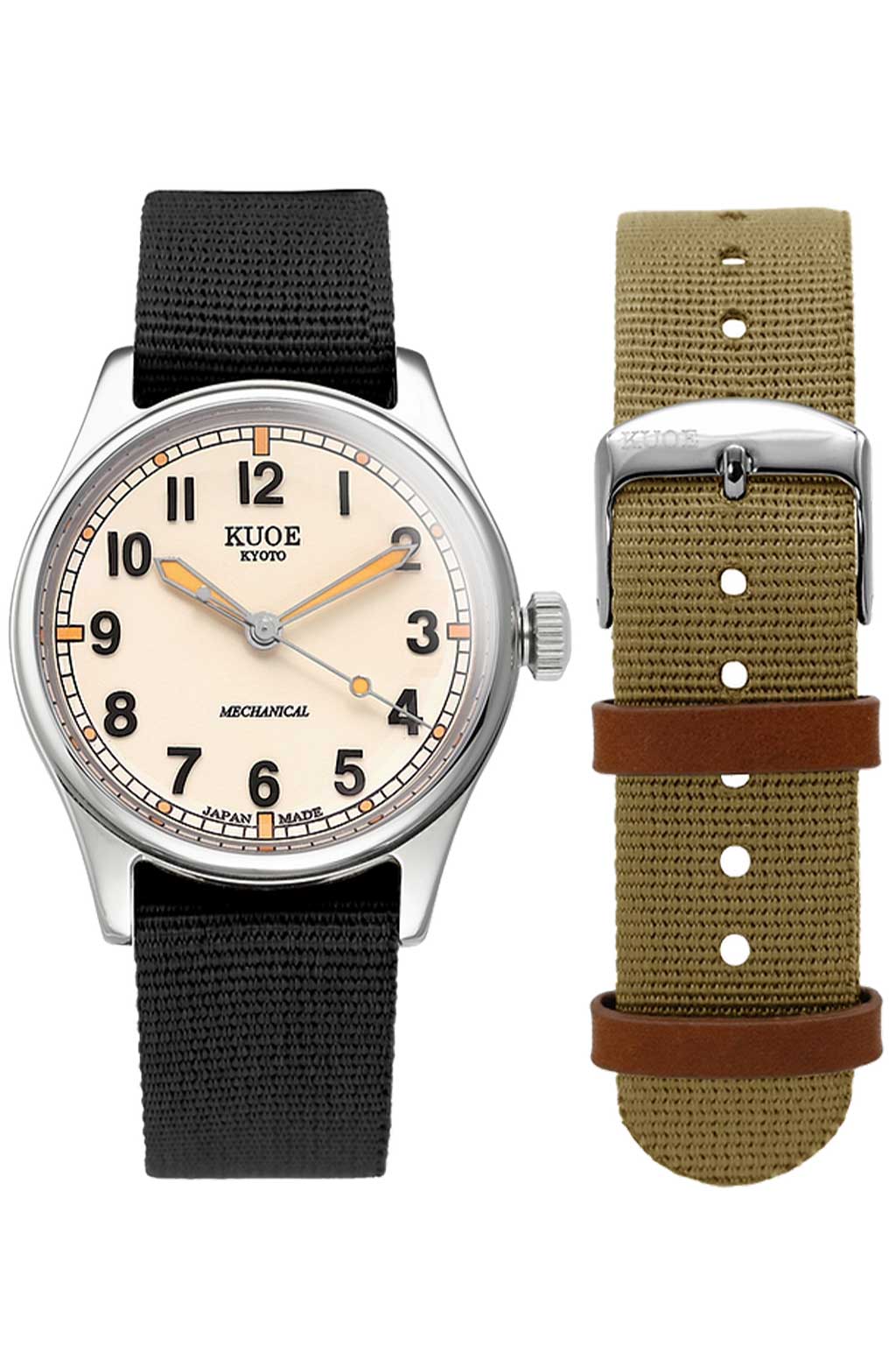 Kuoe Watch - OLD SMITH 90-002 Automatic Brown with Date