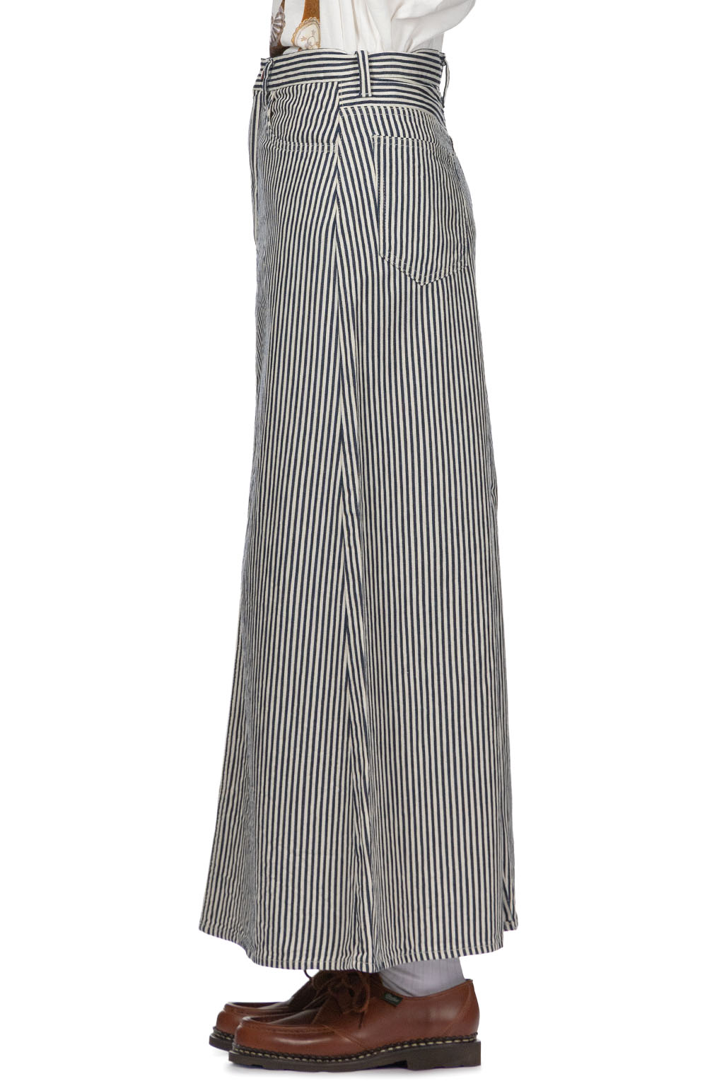 Kapital - 10oz Hickoree High Waisted Maxi Skirt