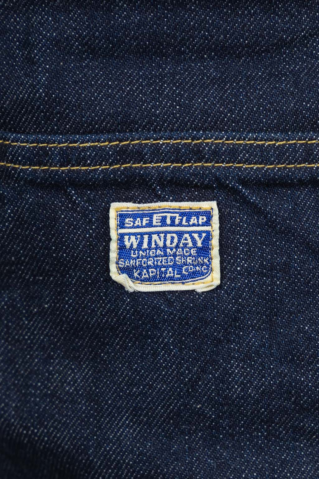 Kapital 11.5oz Denim LUMBER Pants - One Wash