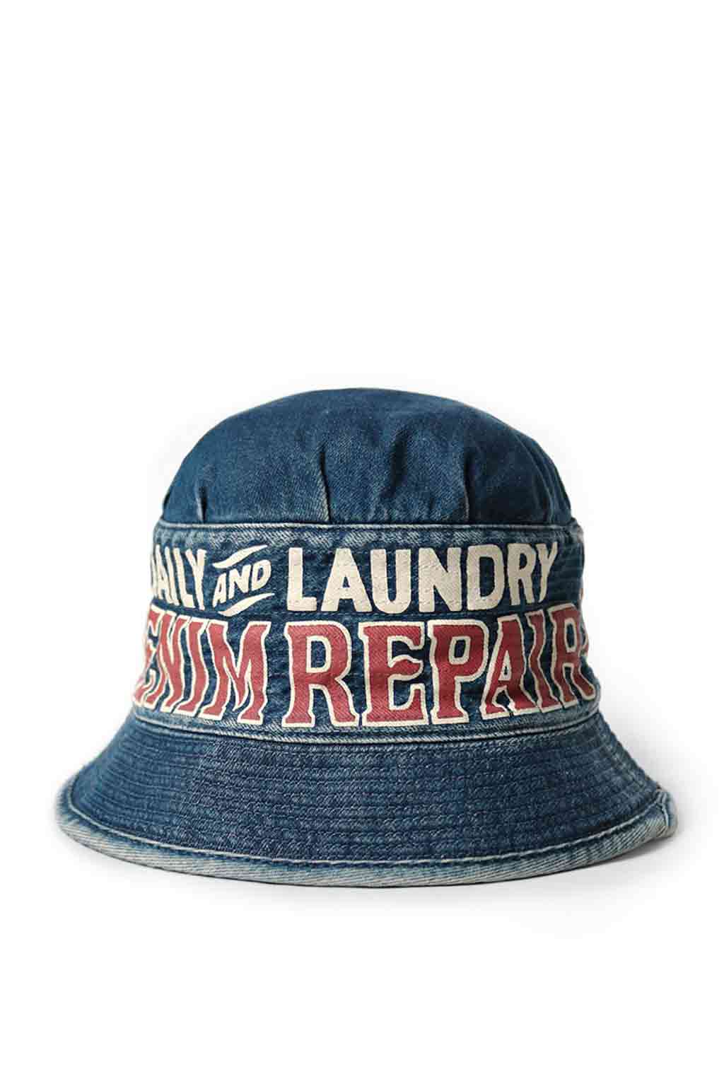 Kapital | 11.5oz Denim LAUNDRY Hat - PRO | Women | Blue Button Shop