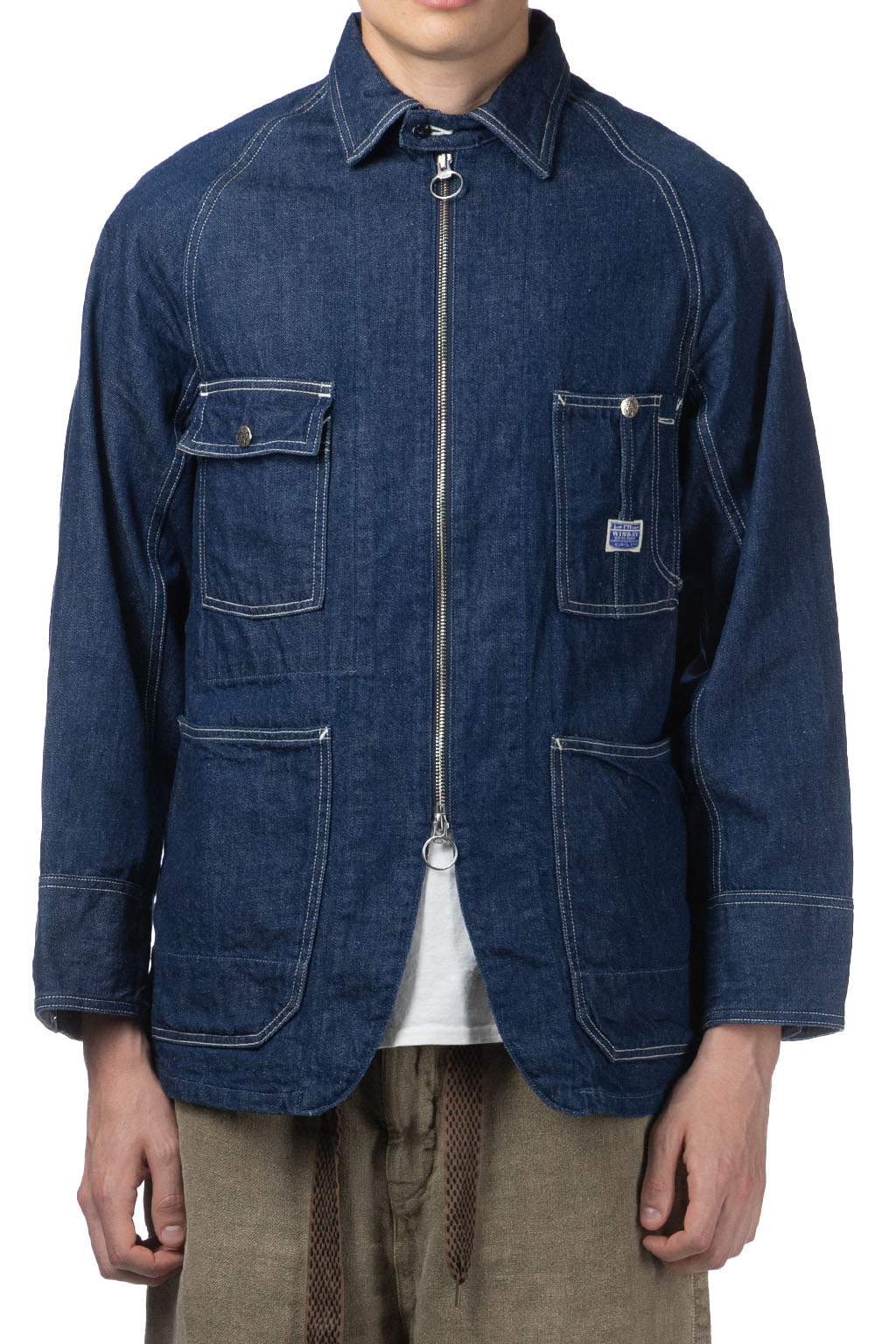Kapital | 11.5oz Denim ZIPPER Coverall - Indigo | Men | Blue Kapital | 11.5oz Denim ZIPPER Coverall - Indigo | Men | Blue
