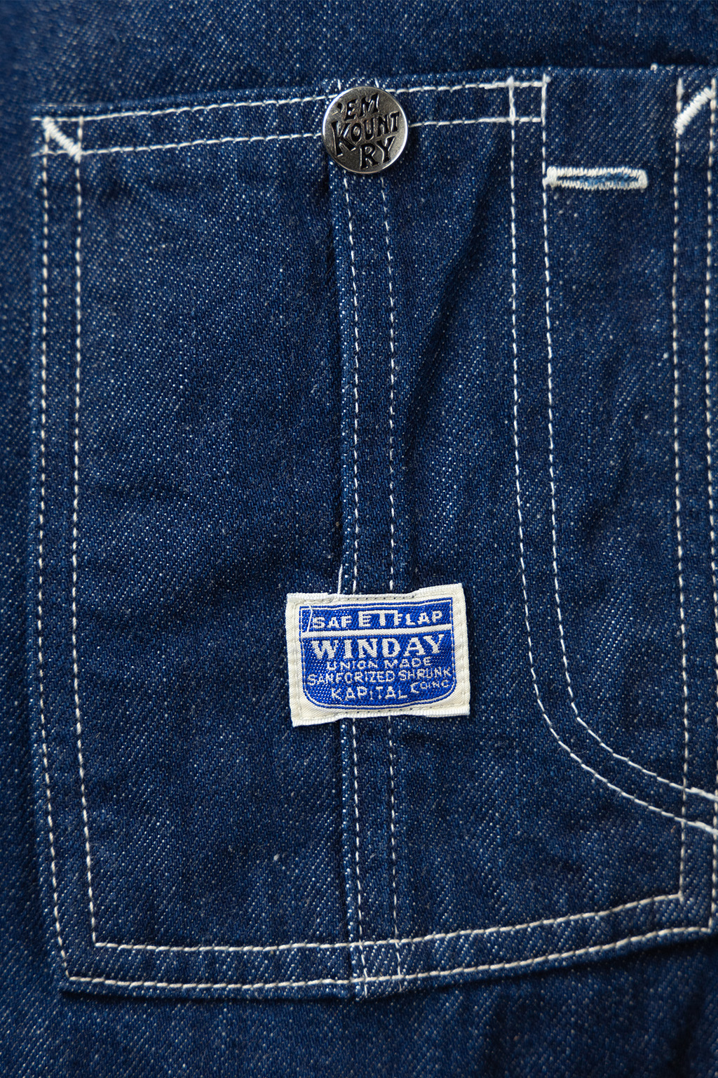 Kapital | 11.5oz Denim ZIPPER Coverall - Indigo | Men | Blue