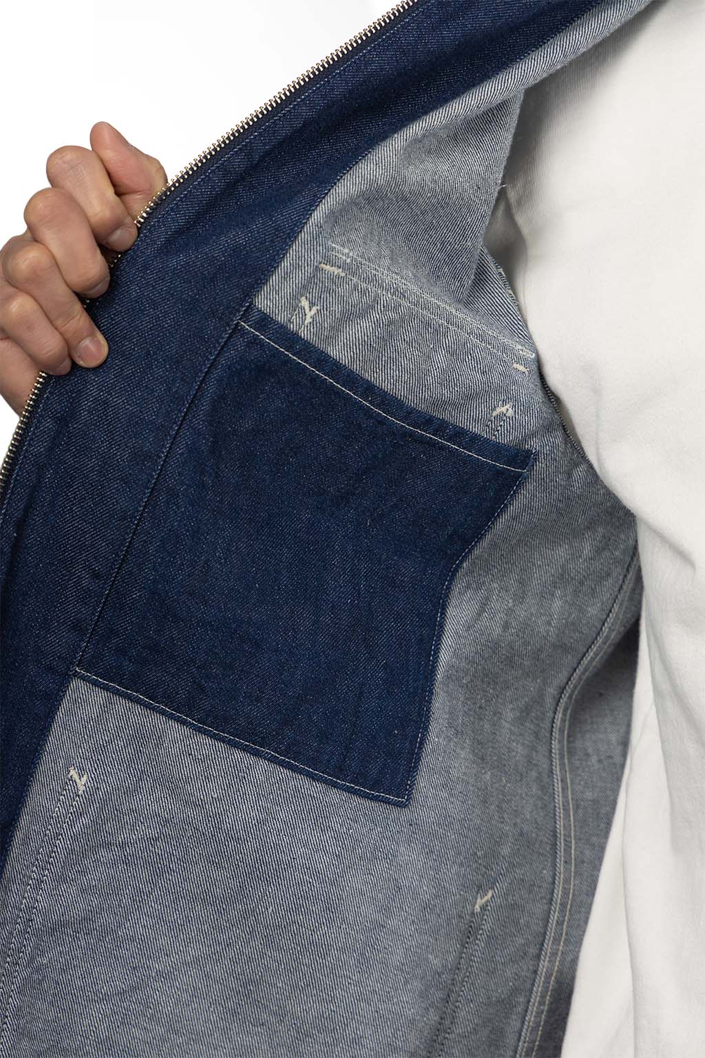 Kapital - 11.5oz Denim ZIPPER Coverall - Indigo