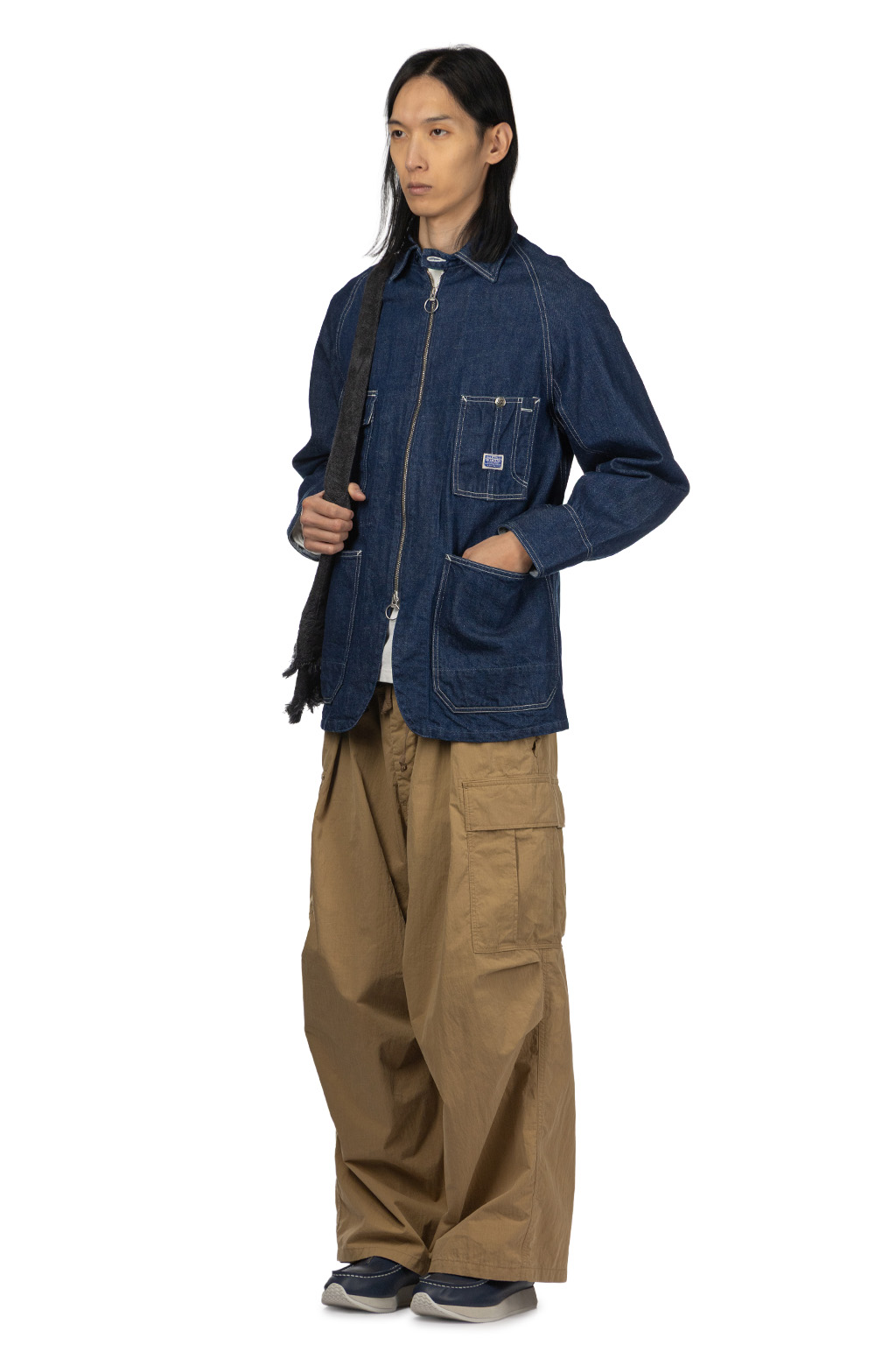 Kapital - 11.5oz Denim ZIPPER Coverall - Indigo