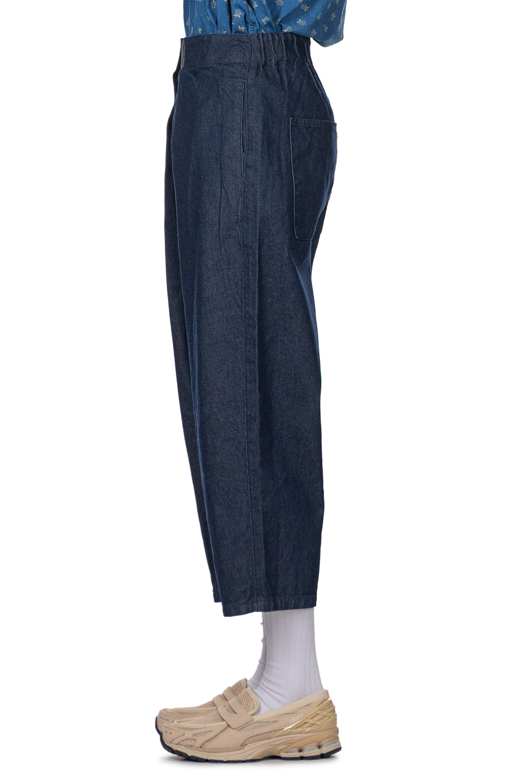 Kapital - 12oz Broken Denim EASY-BEACH-GO Pants - Indigo