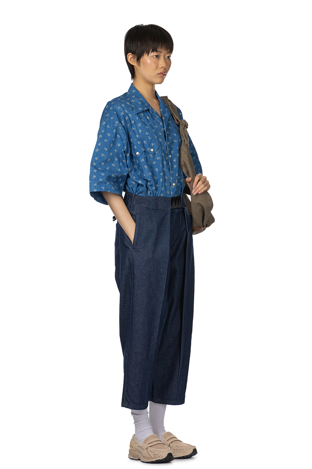 Kapital - 12oz Broken Denim EASY-BEACH-GO Pants - Indigo