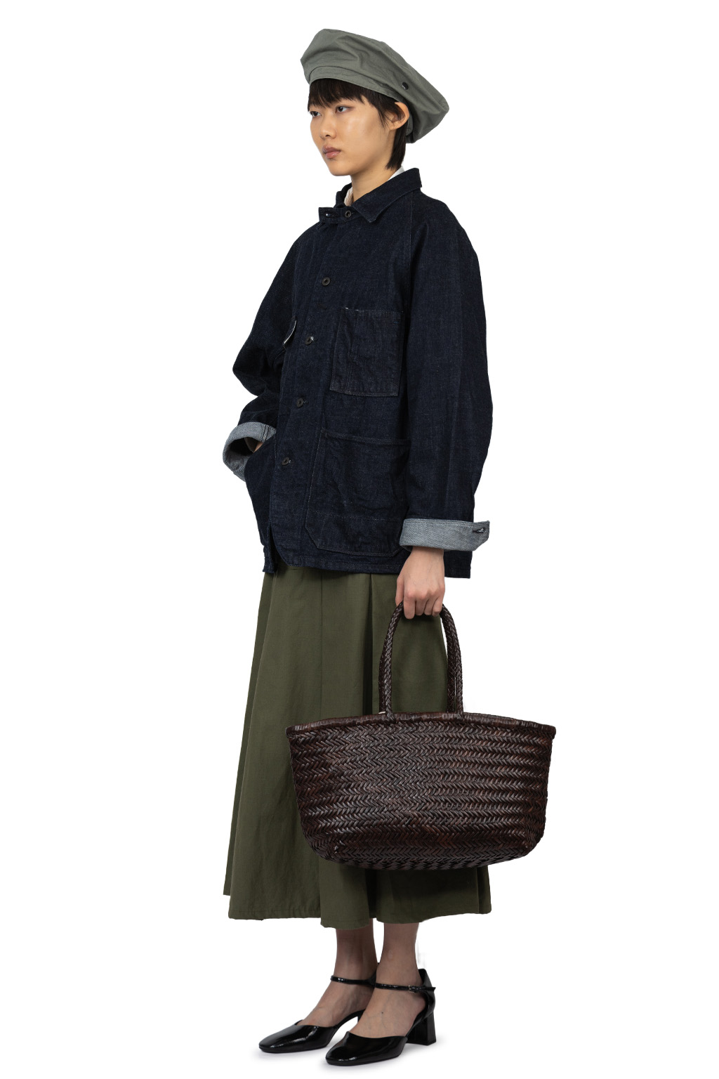 Kapital - 12oz Denim CACTUS Coverall- Black Thread ver