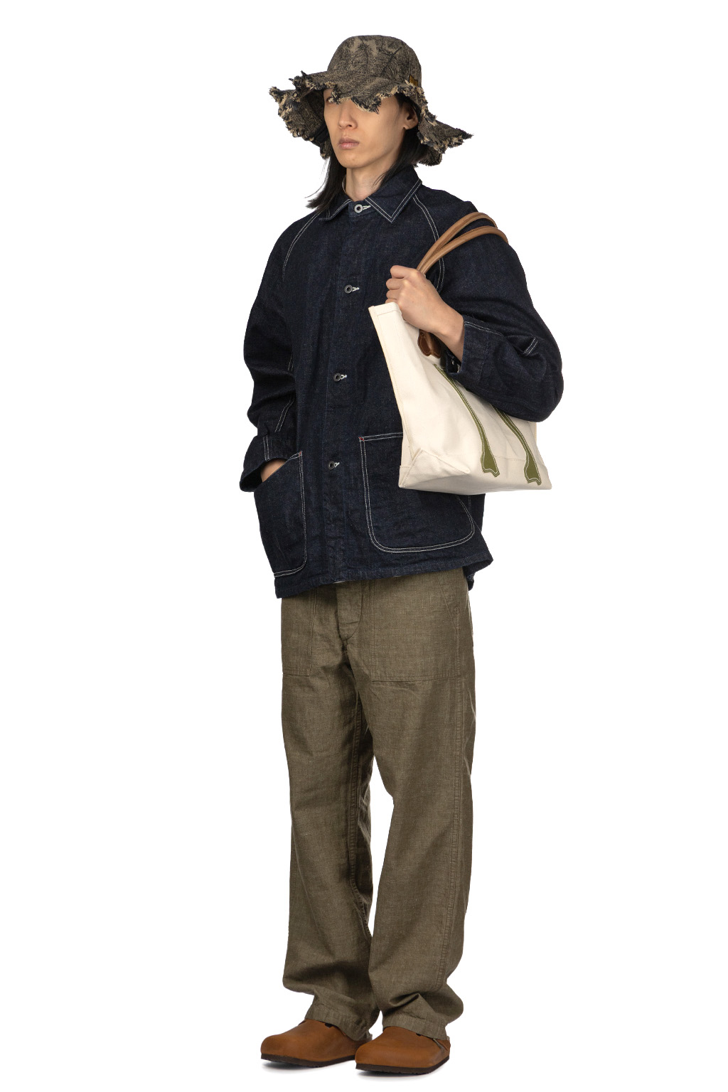 Kapital | 12oz Denim CACTUS Coverall - WWII Model - Indigo | Men