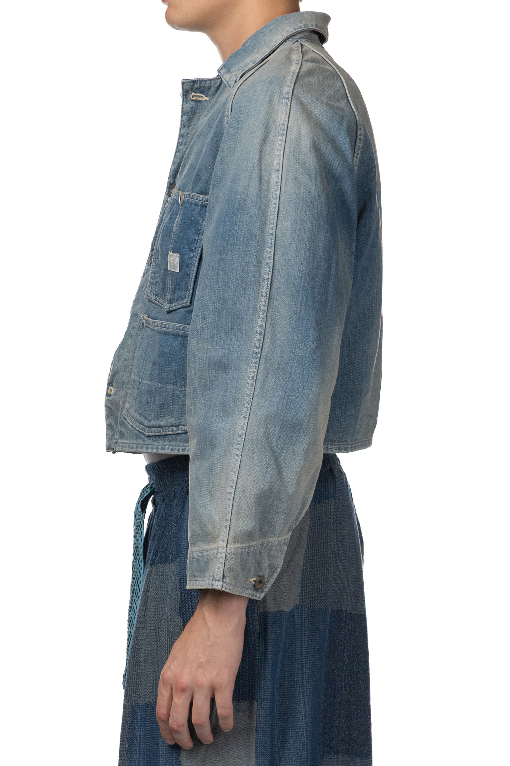 Kapital - 12oz Denim Cropped WINDAY CHOR JKT - PRO