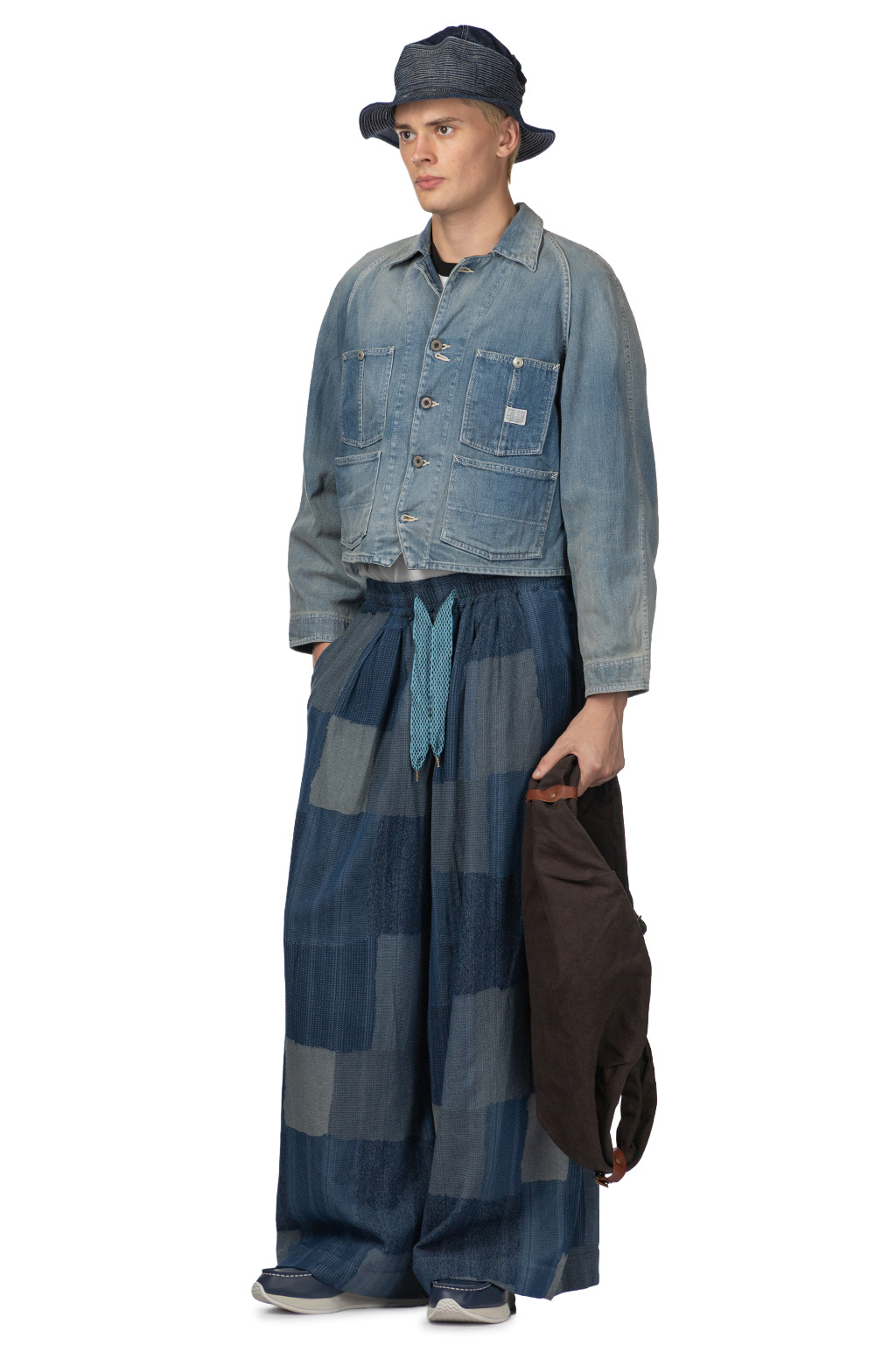 Kapital - 12oz Denim Cropped WINDAY CHOR JKT - PRO