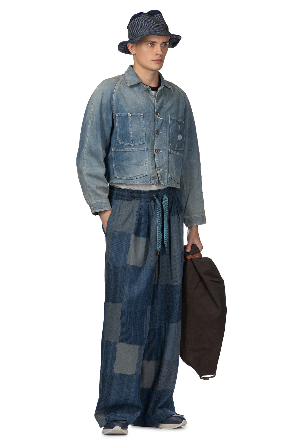 Kapital - 12oz Denim Cropped WINDAY CHOR JKT - PRO
