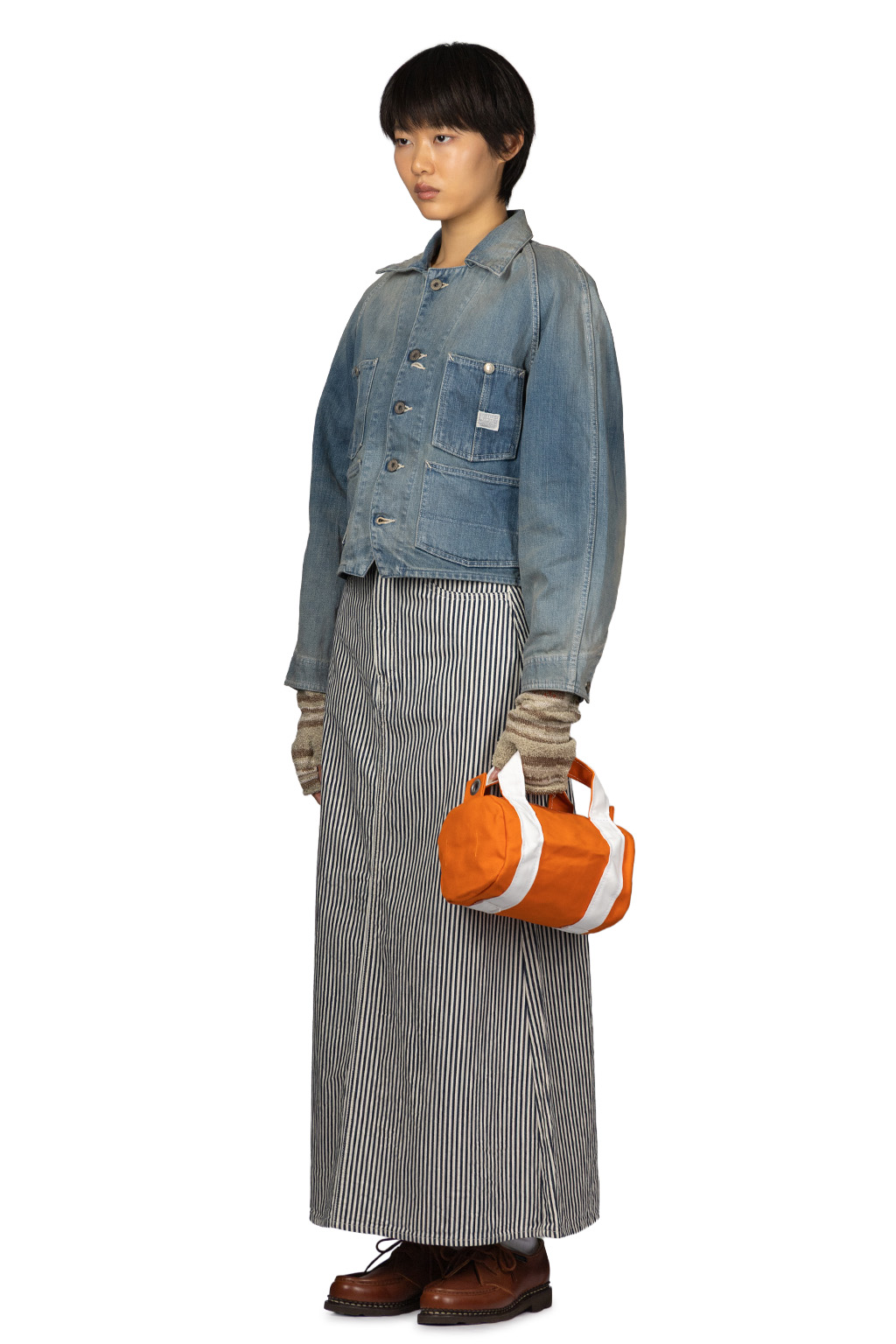 Kapital - 12oz Denim Cropped WINDAY CHOR JKT - PRO
