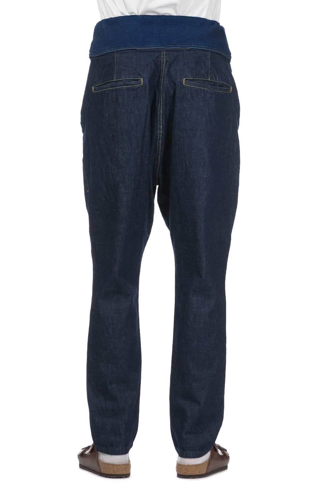 パンツ KAPITAL Indigo Sarouel Denim BlueButtonShop - Kapital - Kapital-12oz-Denim-SAROUEL