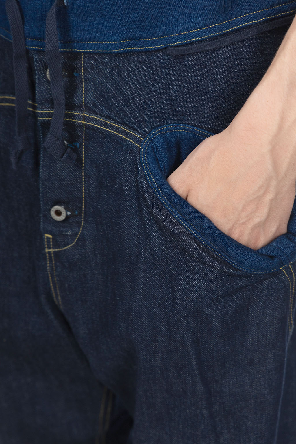 BlueButtonShop - Kapital - Kapital-12oz-Denim-SAROUEL