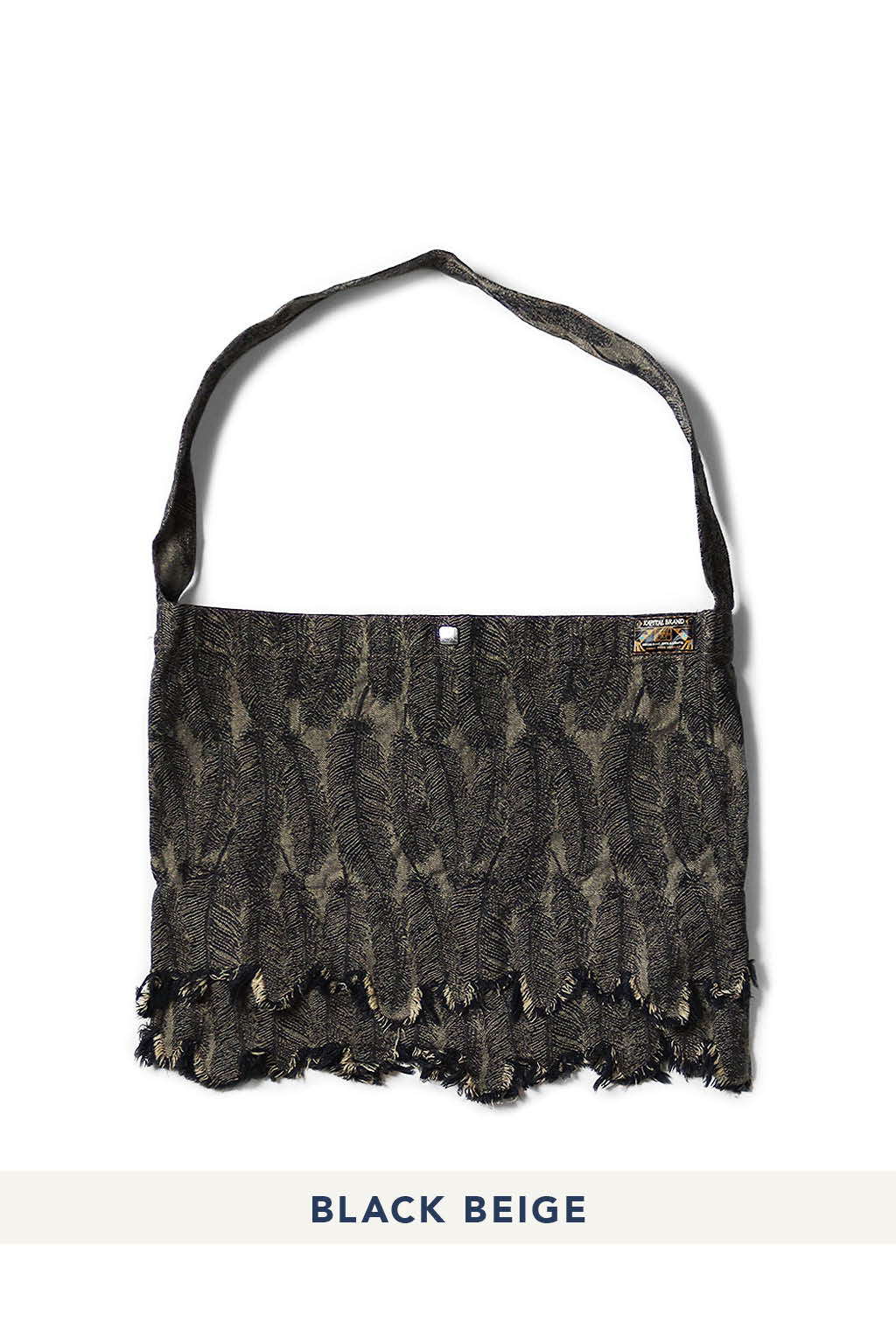 Kapital - 12oz Magpie Denim Medicine Bag - M - 2 Color Choices